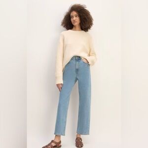 Everlane Way High Jean light wash 27, brand new!